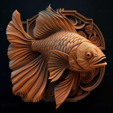 3D модель Небесная рыба (STL)